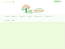 Tablet Screenshot of ocwholefamilywellness.com